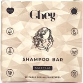 Chey Solid Shampoo bar - Matcha  [Alle haartypes - Gevoelige hoofdhuid - Plastic vrij - Vrij van Parabenen/Sulfaat/Siliconen]