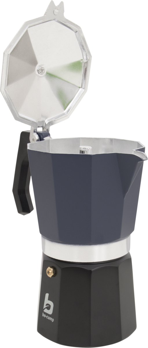 Ibili Esspressomaschine Indubasic 500 ml Kaffeemaschine für bis zu 12 Tassen