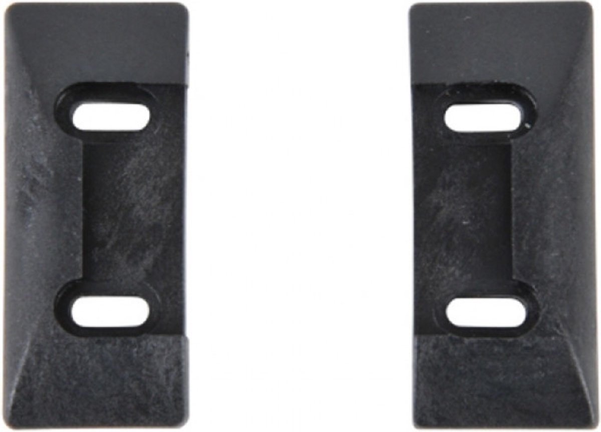 Meubelgreep Sluitstuk voor Combi-Line Zwart 9mm 2st.