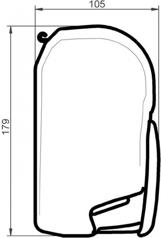 Thule/Omnistor cassetteluifel.