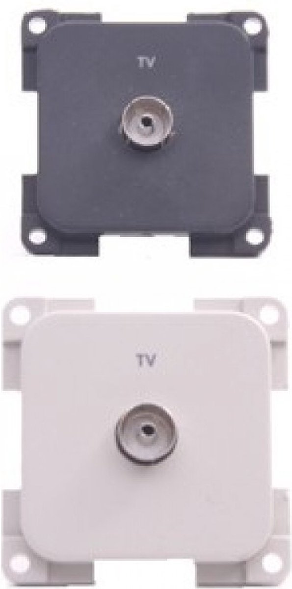 Presto Contactdoos TV Inbouw S-10.000 Zwart