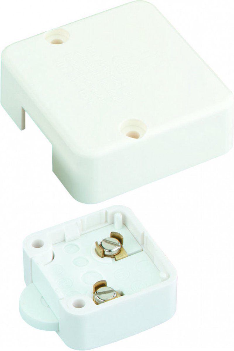 Kastschakelaar 250V Wit