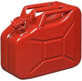ProPlus Jerrycan 10 liter - Metaal - Rood - UN- en TÜV/GS Gekeurd