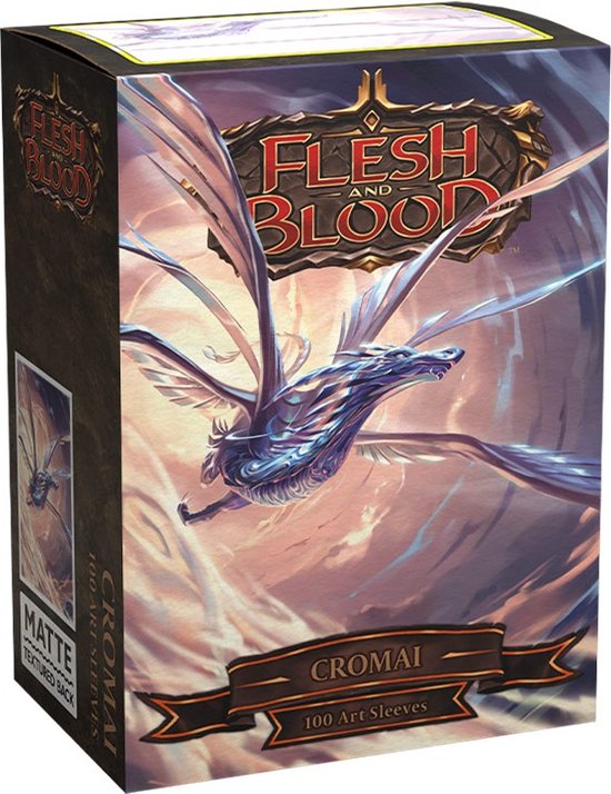 Afbeelding van het spel Dragonshield Box 100 Sleeves Brushed Art: FAB Cromai