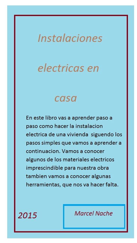 instalacion electrica en casa - cover