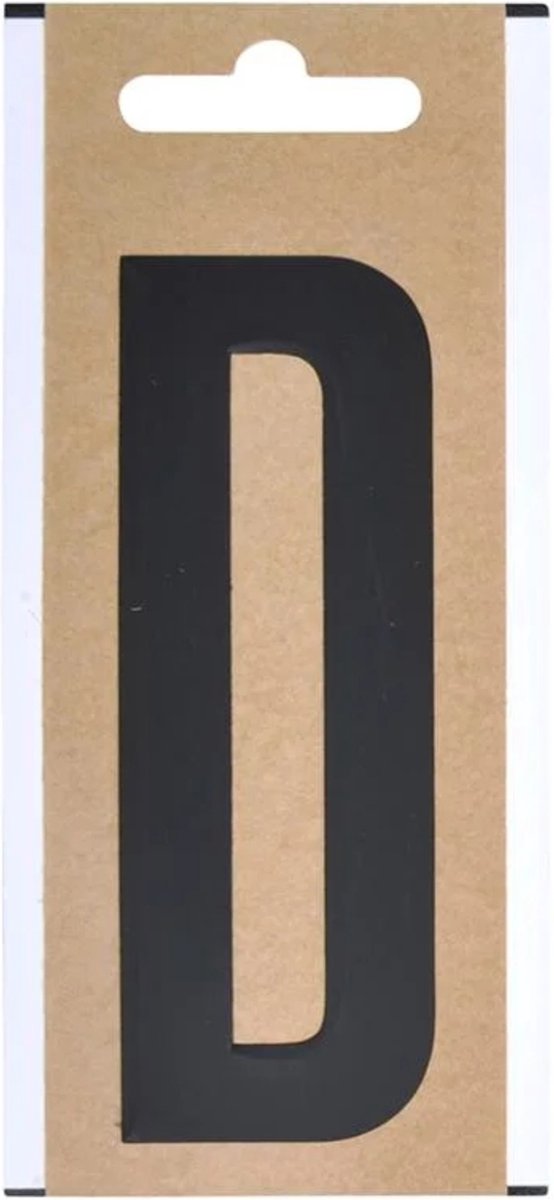 ProPlus Letter Etiket / Sticker "D" - Hoogte 10 cm