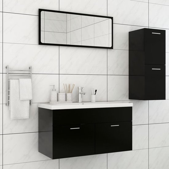 TV-meubel met 2 deuren, 2 lades en 2 nissen - 165x36x55cm - Spaanplaat
