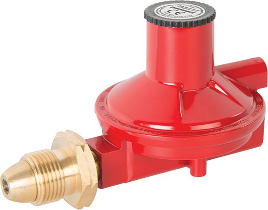GOK Niederdruckregler 37 mbar, 1,5kg, A: G 1/4″ links für Gasflaschen