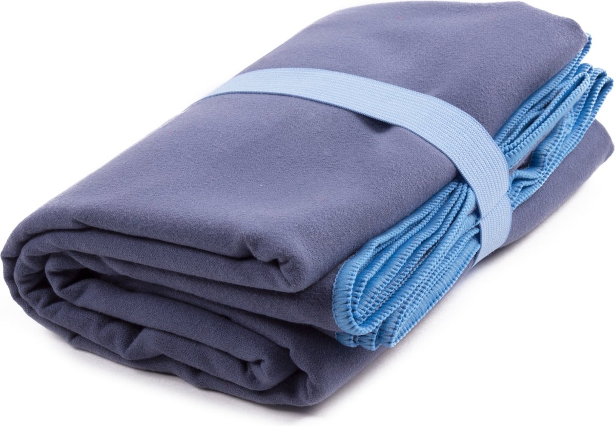 Benson Microvezel Handdoek 80 x 130 cm - Donkerblauw