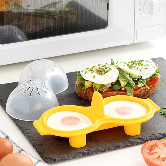 Chaudière à œufs double en silicone Innovagoods | bol.com