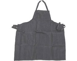 Unisex Barbecue schort - zwart