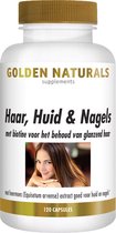 Golden Naturals Haar, Huid & Nagels (120 vegetarische capsules)