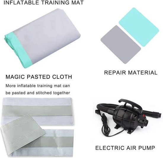 AirTrack Pro Turnmat 6 meter x 100 cm x 20 cm dik Gymnastiek