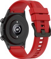 Band Geschikt voor Honor Watch GS3 Silicone Soft Touch Rood