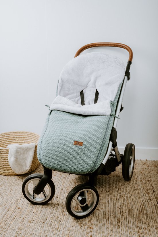 Baby's Only Voetenzak buggy - Buggyzak Robust - Classic Roze - Geschikt voor 3-puntsgordel van Merkloos — afbeelding 2