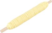 Macrame Koord - Waxed Polyester Cord - ZACHT GEEL / SOFT YELLOW - Klos 2800 cm - 1mm dik