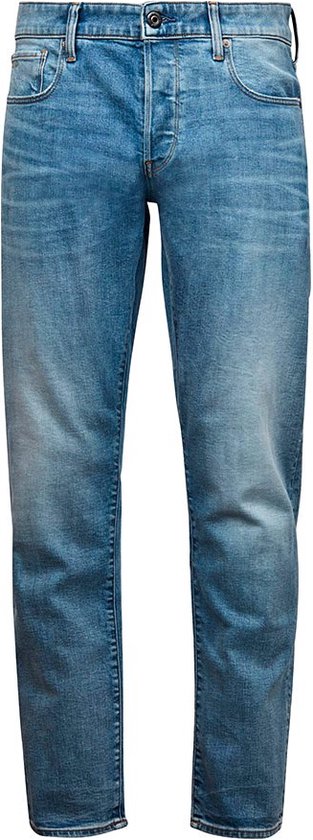 G-STAR 3301 Regular Tapered Jeans - Heren - Light Indigo Aged - W34 X L36
