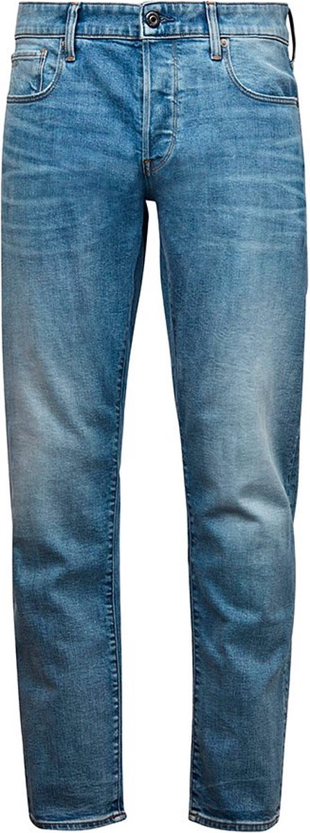 G-Star 3301 Regular Tapered Heren Jeans Lt Indigo Aged