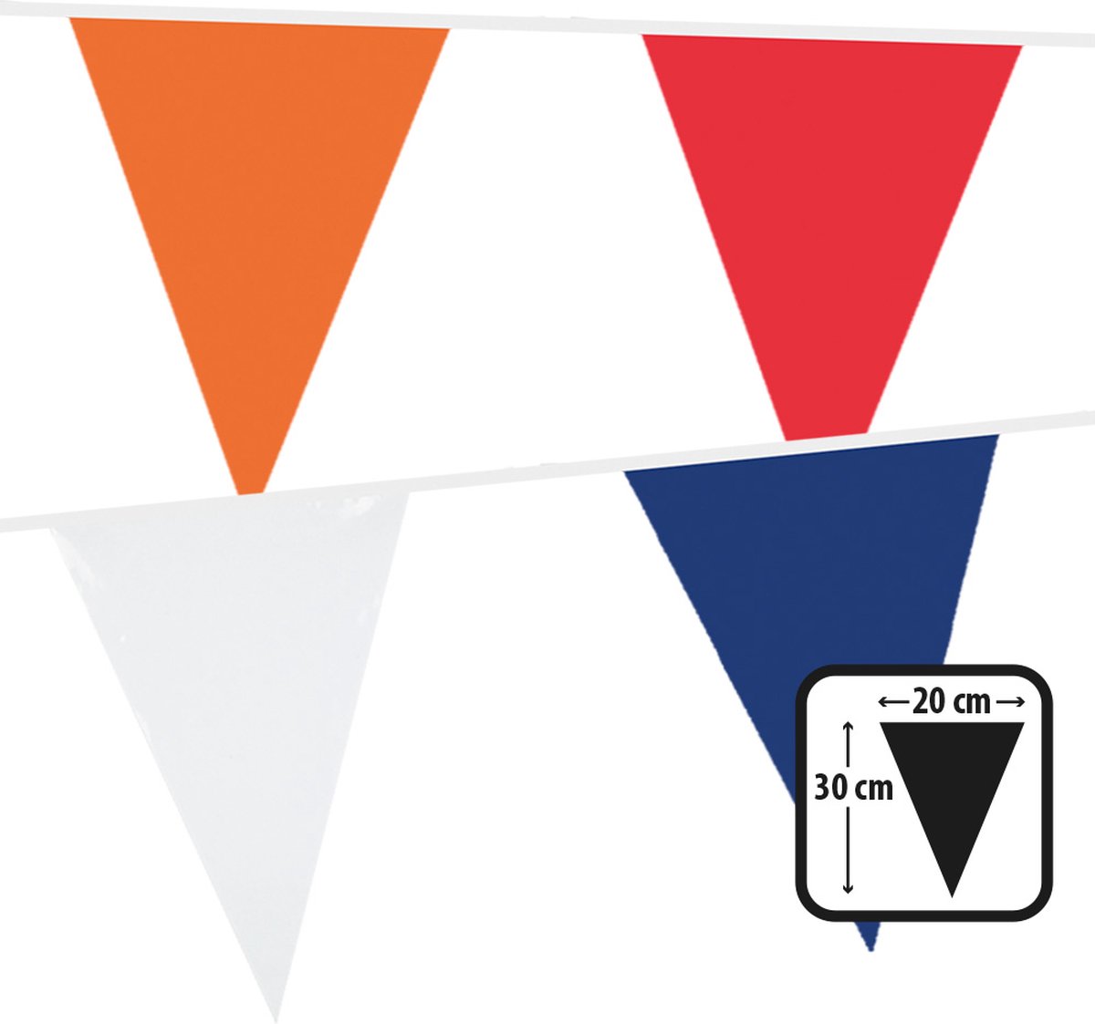 Boland - PE vlaggenlijn Nederland - Voetbal - Koningsdag - Holland - Supporter - Voetbal