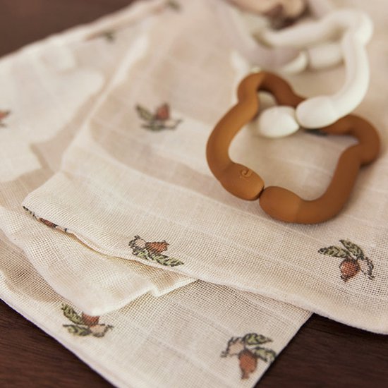 Jollein - Hydrofiel Washandje 15x20cm - Baby Washandje - Rosehip - 3 Stuks van Jollein — afbeelding 5