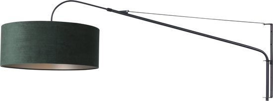Steinhauer wandlamp Elegant classy - zwart - - 8133ZW