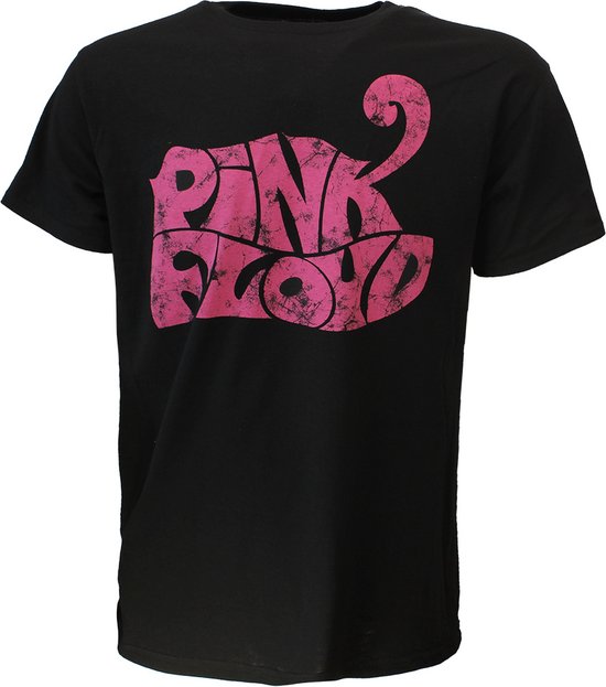 Pink Floyd Swirl Logo T-Shirt - Officiële Merchandise