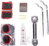 Vélo - Kit de réparation de vélo - Patchs pneus - 10 pièces