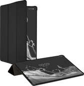 kwmobile Hoesje geschikt voor Huawei MatePad Pro 12.6" (2022) - Kunstlederen tablet cover met standaard - In zwart