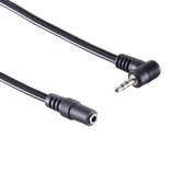 S-Conn HP 30781 cable gender changer 3,5 2,5 Noir