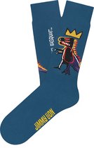 Jimmy Lion Basquiat sokken pez dispenser blauw - 41-46