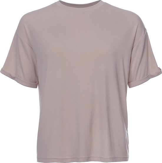 LXS - the female concept - Dames T-Shirt - Maat S - Geel van