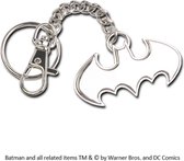 DC Comics - Batman Shaped Logo Stainless Steel Keychain