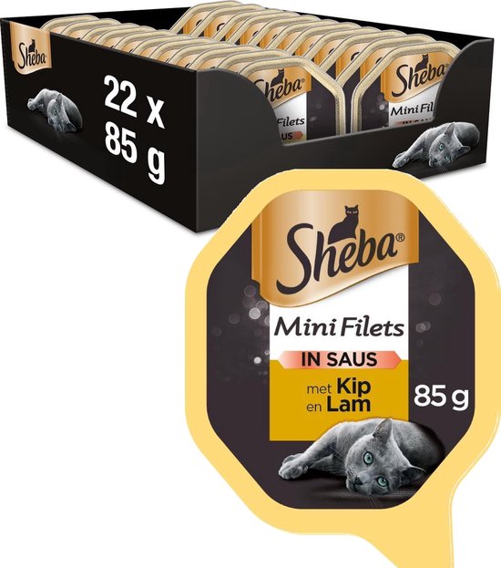 Sheba Alu Lovers Salmon - Nourriture pour chat - 44 x 85 g