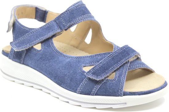 Durea Sandaal 7407 795 0198 Wijdte H Jeans Blauw