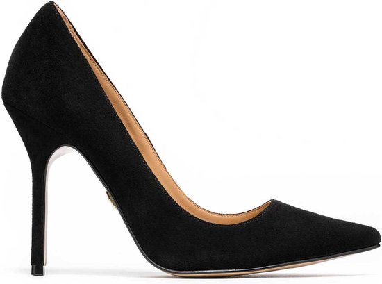 CuteFlats Damesschoenen met hoge hak en plateauhak, roze, 41 EU