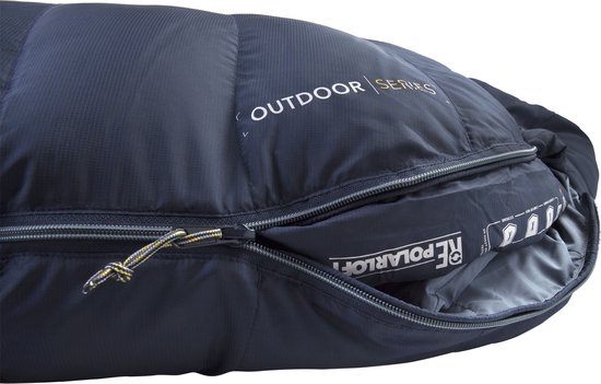 NOMAD® Inca Pro 1250 Slaapzak - 210x80cm Blauw - Lichtgewicht & Kwalitatief - Slaapzak - Incl Hoes - Gerecycled materiaal van NOMAD — afbeelding 5