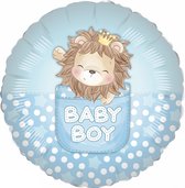 "Baby Boy" folie ballon 45cm, geboorte, een babyshower, doop