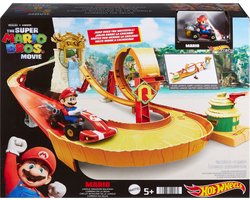 foto van Hot Wheels Super Mario Bros Jungle Race - Speelgoed auto racebaan