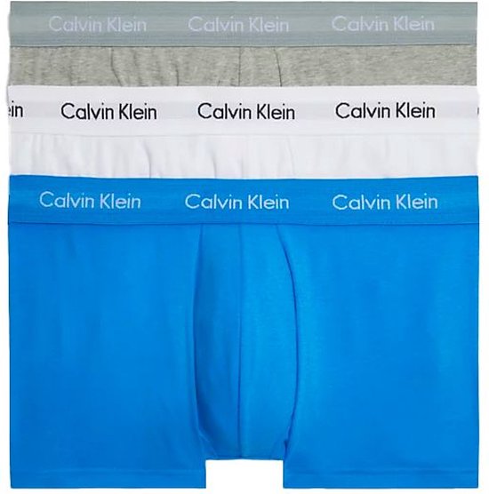 Calvin Klein 3-pack low rise trunk boxershorts E3H