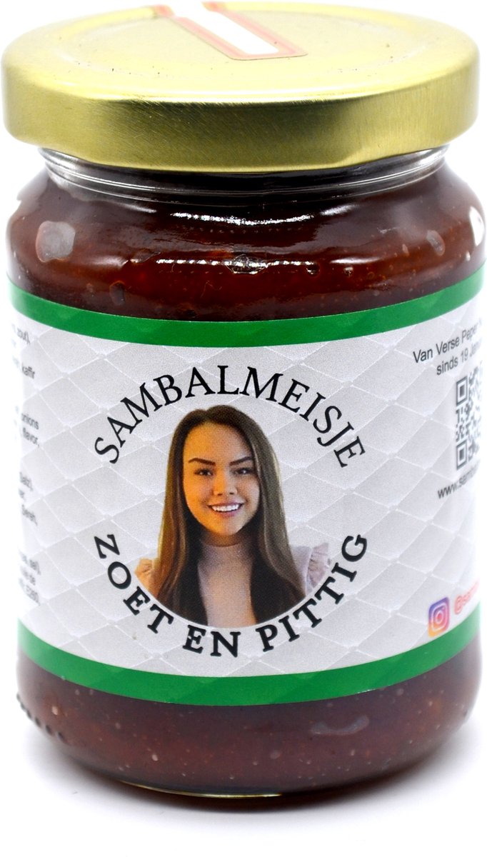 Goedkoopste Sambalmeisje - Zoet & Pittig -Sambal