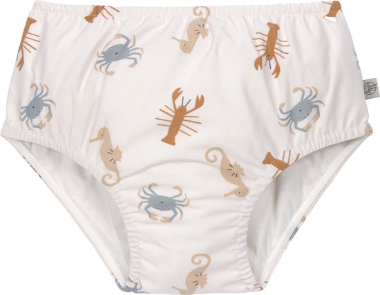 Lässig Maillot de bain avec couche Splash & Fun Sea Animals laiteux, 03-06 mois. Taille 62/68
