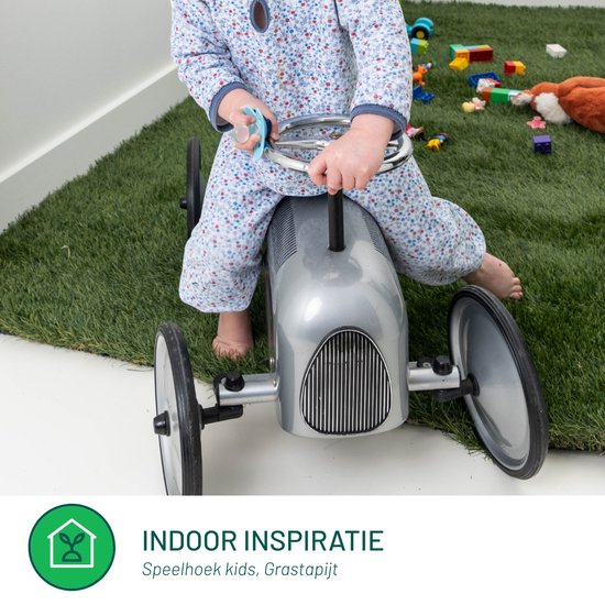 Green Turtle Kunstgras - Grastapijt - 200x300cm - 26mm - STANLEY PARK PREMIUM - Artificieel Gras - Grastapijt voor buiten en binnen - Zeer zacht en realistische kwaliteit - Kunstgras voor buiten, tuin, balkon, terras of speelhoek