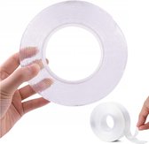 Nano Tape - Klussen - 5 Meter Lang - Dubbelzijdig Plakband Extra Sterk - Transparante Dubbelzijdige Tape Extra Sterk - NanoTape - Muur Tape - Waterdicht - Herbruikbaar