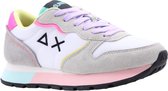 Sun68 Ally Color Explosion dames sneaker - Wit multi - Maat 36