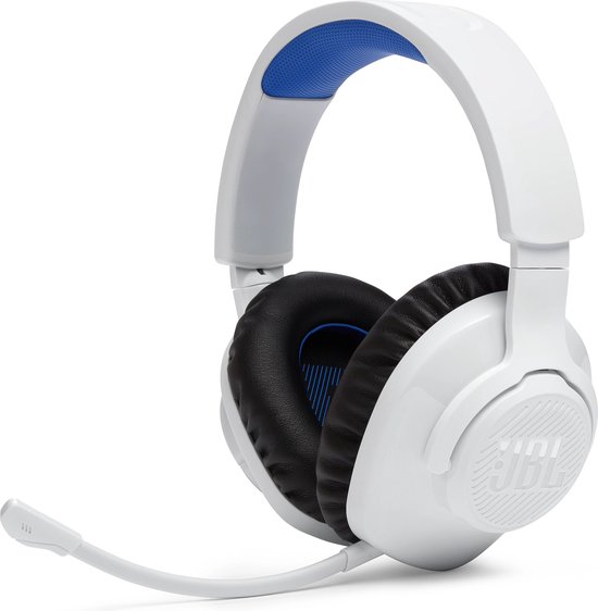 JBL Quantum 360P Wit/Blauw Gaming Headset voor PlayStation