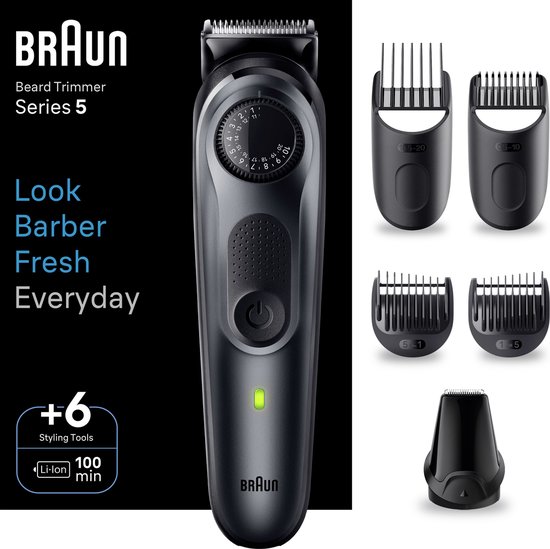 Tondeuse à barbe Braun - Série 5 - BT5450 - Tondeuse pour homme avec outils  de... | bol