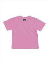 BabyBugz - Baby T-Shirt - Roze - 100% Biologisch Katoen - 92