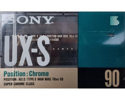 Sony UX-S 90 Type II Chrome Position Cassettebandje