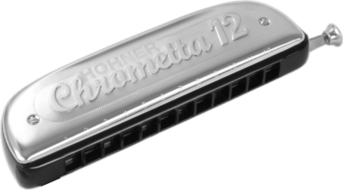 Hohner Chrometta 12 G 48-Töne - Chromatische mondharmonica
