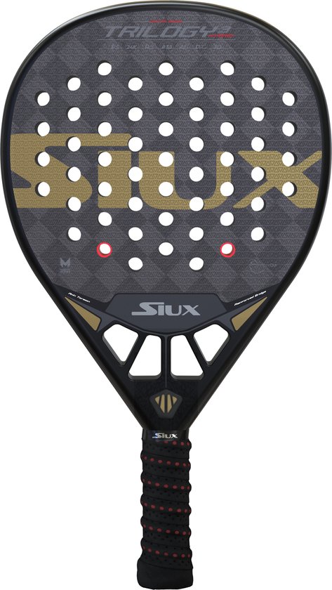 Siux Trilogy 3 Hybrid 24K (Hybrid) - 2023 padel racket | bol.com